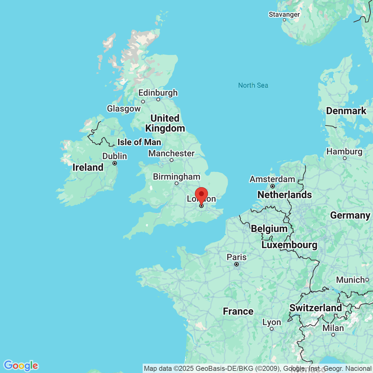 Carte du voyage WEEK-END LIBRE A LONDRES - VACANCES SCOLAIRES DE LA TOUSSAINT