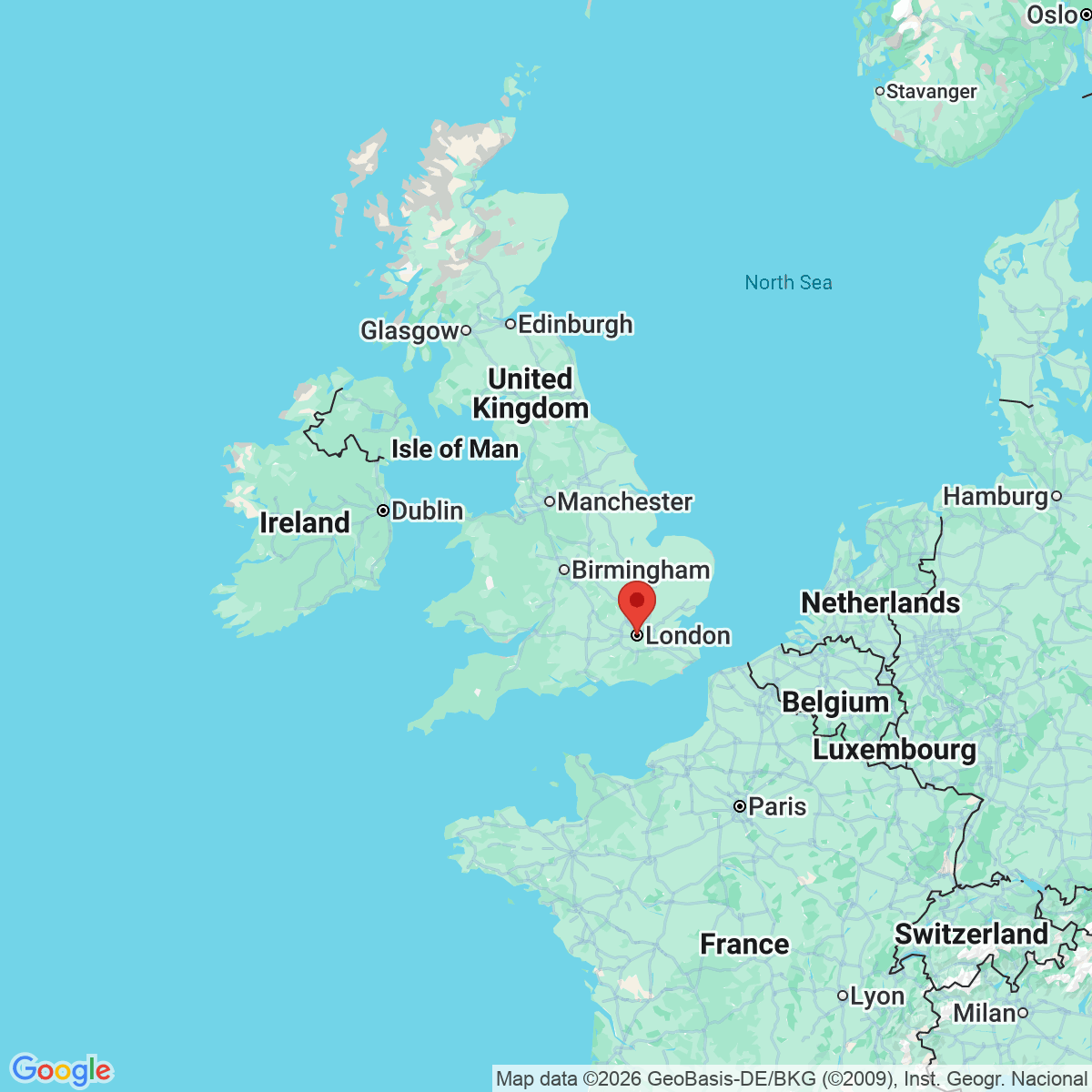 Carte du voyage WEEK-END LIBRE A LONDRES - VACANCES DE LA TOUSSAINT
